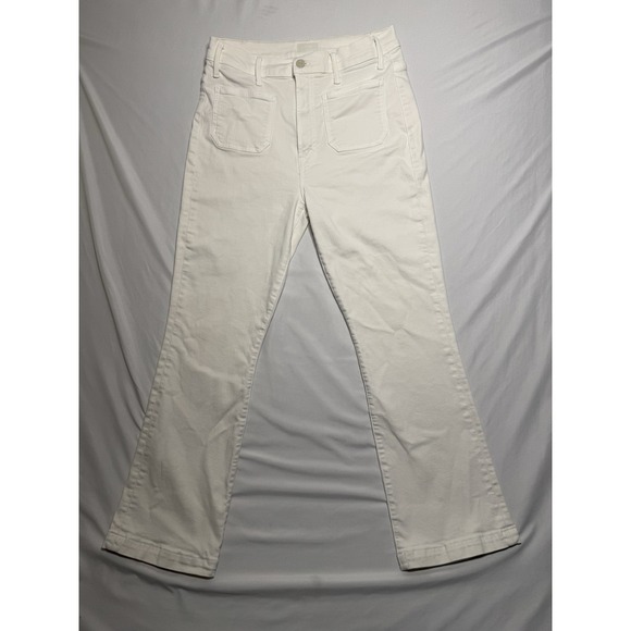 Mother Jeans The Hustler Patch Pocket‎ Flood Creampuffs Women's Size 29